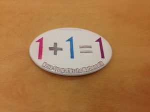 Mathematikanstecker Mathematikabzeichen neu neue Mathematik vergestellt Institut für Gute Laune