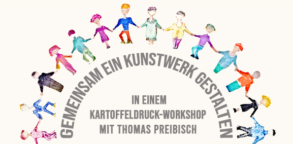 workshop teambuilding dresden kunst zusammen gemeinsam malen kartoffeldruck